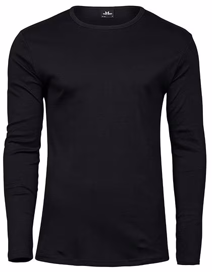 Tee Jays T-Shirt a maniche lunghe in Cotone Biologico, Black S, TJ530