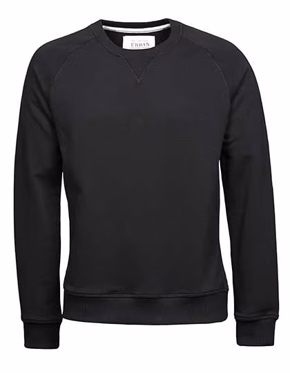 Tee Jays Sweat Manches Longues avec Manches Raglan, Navy S, TJ5400