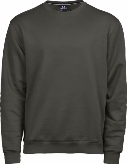 Tee Jays Langarm-Sweatshirt aus Baumwolle, Regular Fit, Deep Green 5XL, TJ5429