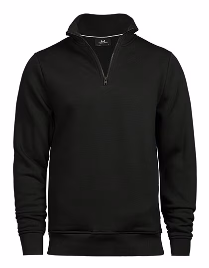 Tee Jays Felpa con Half-Zip ed Elastan da Uomo, Navy XXL, TJ5438
