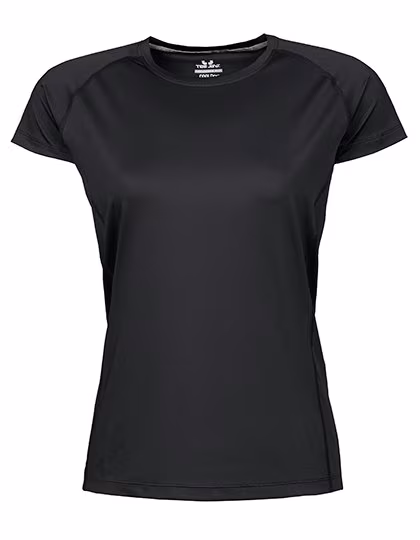Tee Jays T-Shirt sportiva CoolDry con riflettore, Red L, TJ7021