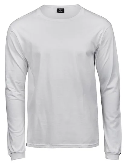 Tee Jays Long-Sleeve T-Shirt made of 100% Cotton, White S, TJ8007