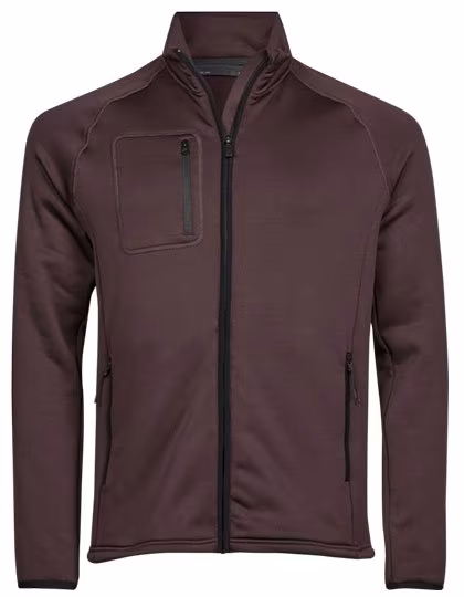 Tee Jays Veste Polaire Stretch avec Col Montant, Grape 3XL, TJ91000
