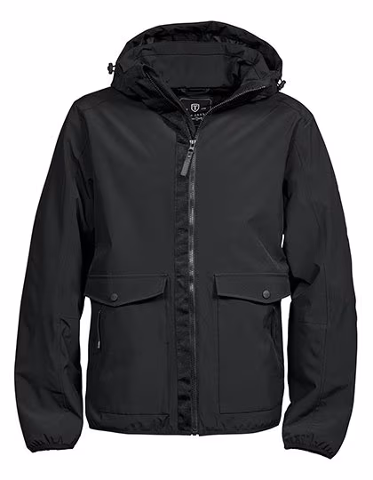 Tee Jays Veste Urban Adventure avec Capuche, Dark Olive S, TJ9604