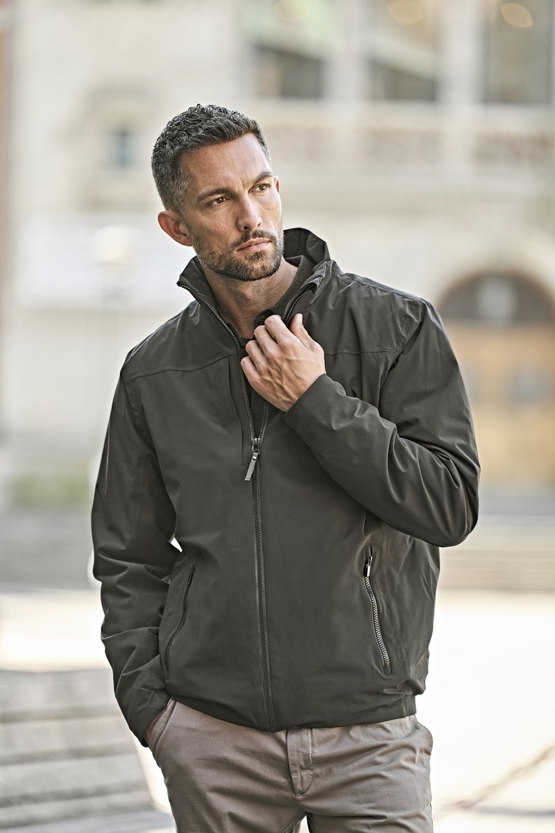 Tee Jays Wasserdichte Business-Jacke mit DuPont-Isolierung, Black S, TJ9606