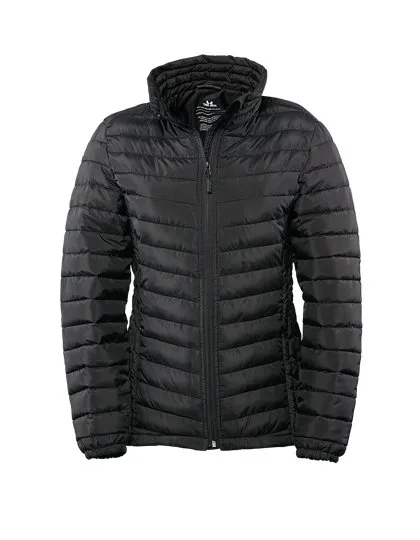Tee Jays Slim Fit Zepelin Jacket for Women, Black L, TJ9631
