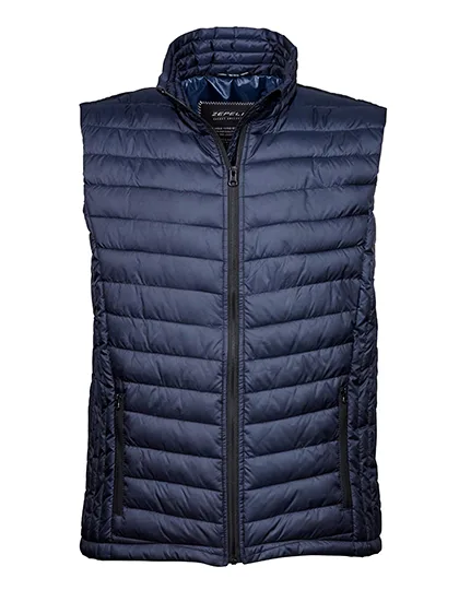 Tee Jays Moderne Bodywarmer Weste mit Innentasche, Deep Navy L, TJ9632