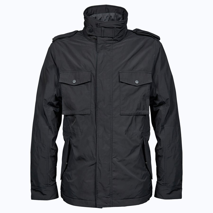 Tee Jays Twill-Jacke mit DuPont™-Wattierung, Black S, TJ9670N
