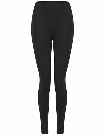Tombo High-Cut Leggings with Phone Pocket, Hot Coral L/XL, TL370
