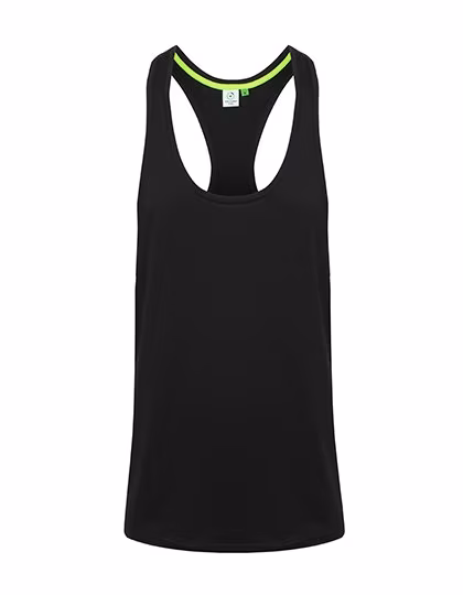 Tombo Ärmelloses Muscle-Fit T-Shirt, Basic Kollektion, Grey Marl XS, TL504
