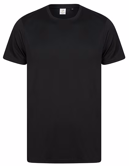 Tombo T-Shirt Performance Recyclé pour Sport, Black M, TL545