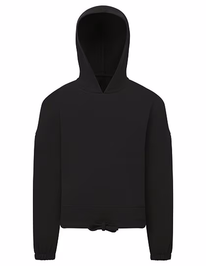 Kids Recycled Cropped Oversize Hoodie