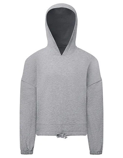 Kids Recycled Cropped Oversize Hoodie