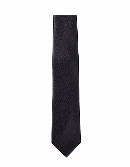 TYTO Cravate en Twill Faite Main en Pastel, Black 144 x 8,5cm, TT902