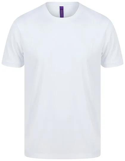 Henbury T-Shirt HiCool® slim fit für Herren, White 3XL, W024