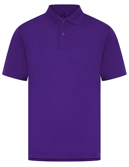 Henbury Men´s Coolplus® Wicking Polo Shirt Bright Purple XL (W475), W475
