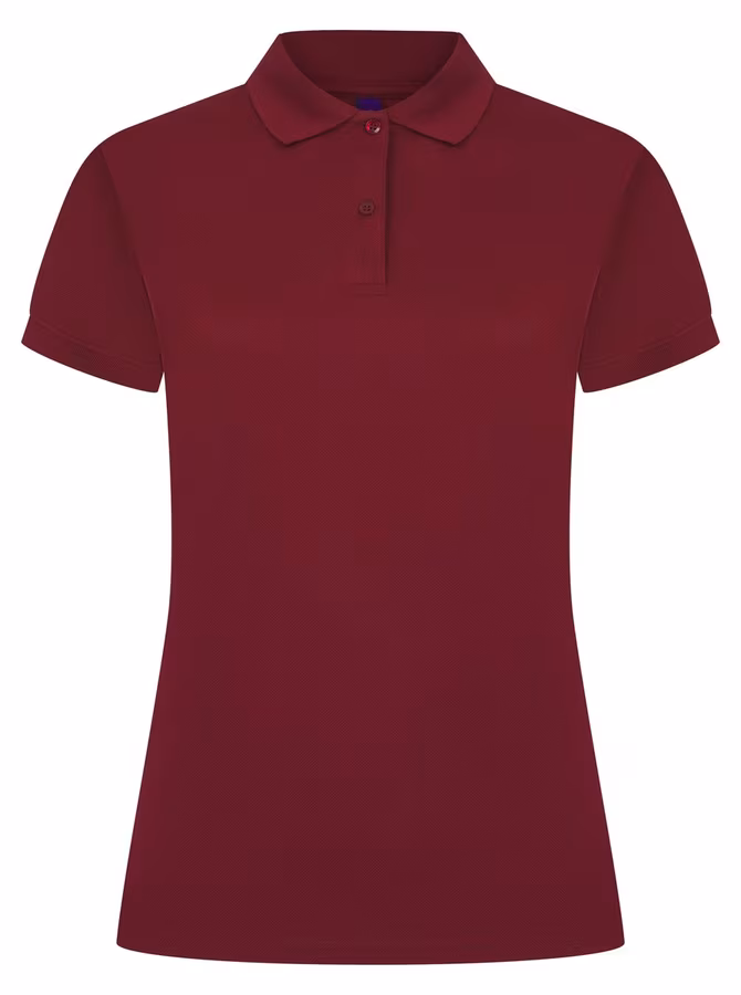 Polo Shirt Micro-Piqué Moisture-Wicking for Women