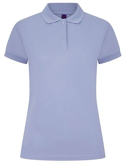 Henbury Polo-Shirt Mikro-Piqué feuchtigkeitsregulierend für Damen, Lavender 3XL, W476
