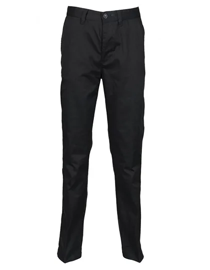 Henbury Chino 65/35 Polyester-Baumwolle für Damen, Black 18/XXL(46)/31, W641