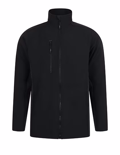 Henbury Unisex Softshell Jacket Navy/Charcoal XXS (W835)