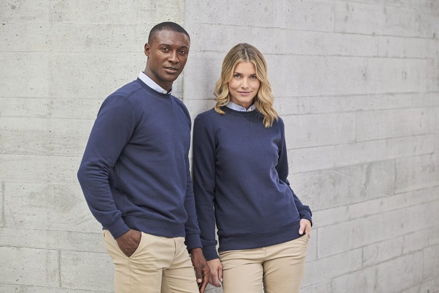 Henbury Sweatshirt aus recyceltem Material, Black XL, W840