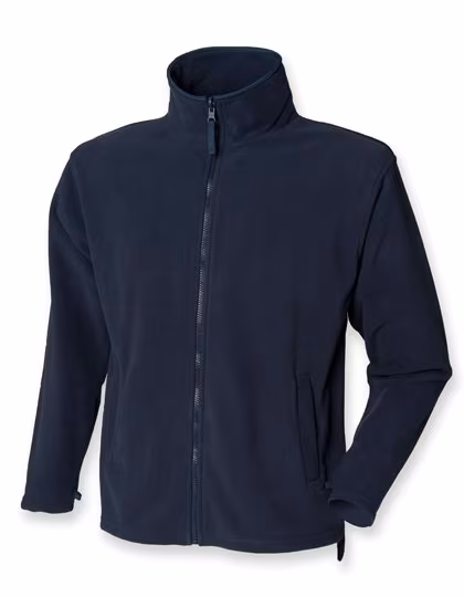 Henbury Fleecejacke aus Antipilling-Microfleece, Navy S, W850