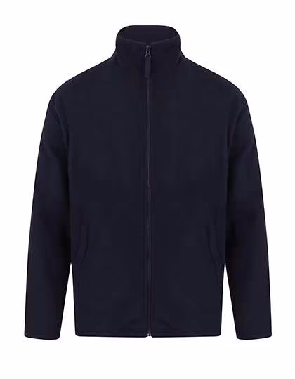 Henbury Fleecejacke aus Antipilling-Microfleece, Oxford Navy M, W850