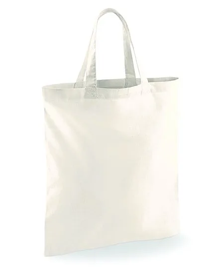 Westford Mill Baumwolltasche 38x42 cm, 10 Liter, Natural 38 x 42 cm, WM101S