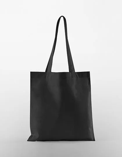 Westford Mill Bio-Baumwoll Tasche für die Ewigkeit, Black 38 x 42 cm, WM161