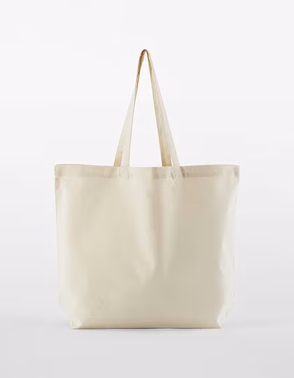Westford Mill Maxi Sac en Coton Biologique pour la Vie, Natural 35 x 39 x 13.5 cm, WM165