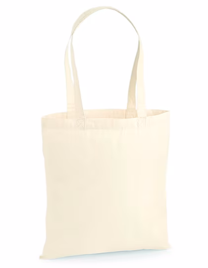 Westford Mill Baumwolltasche 38x42 cm, 10 Liter, Natural 38 x 42 cm, WM201