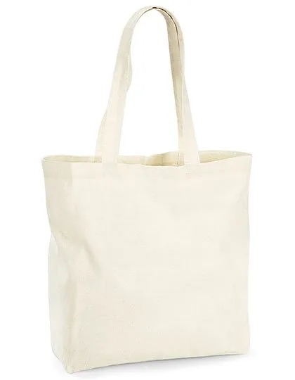 Westford Mill Bio-Baumwoll Maxi Tasche 18 Liter, Natural 35 x 39 x 13.5 cm, WM265