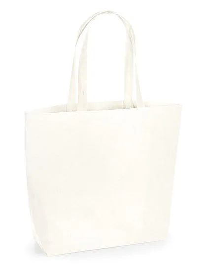 Westford Mill Bio-Baumwolltasche mit natürlicher Färbung, Sea Salt 35 x 39 x 13.5 cm, WM285