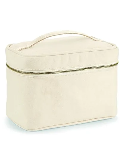 Westford Mill Cotton Leisure Bag with Zip, Natural 23 x 16 x 14 cm, WM558