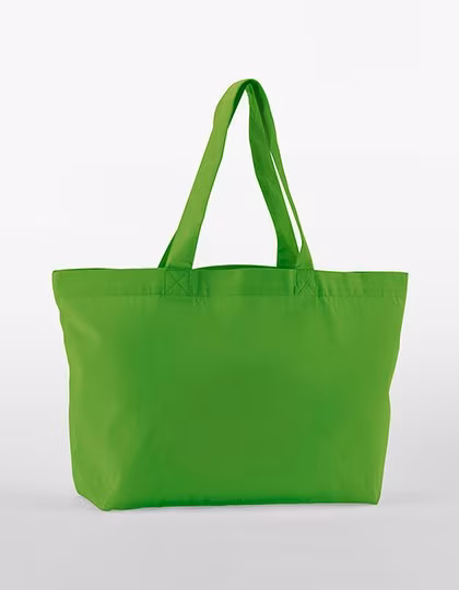 Westford Mill Öko-Canvas Shopper aus Baumwolle, Raspberry Pink 44 x 37 x 16 cm, WM695
