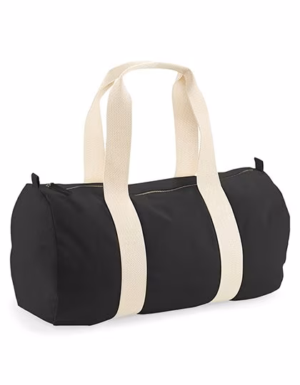 Westford Mill Organic Cotton Beach Bag with Zip, Natural 50 x 25 x 25 cm, WM814
