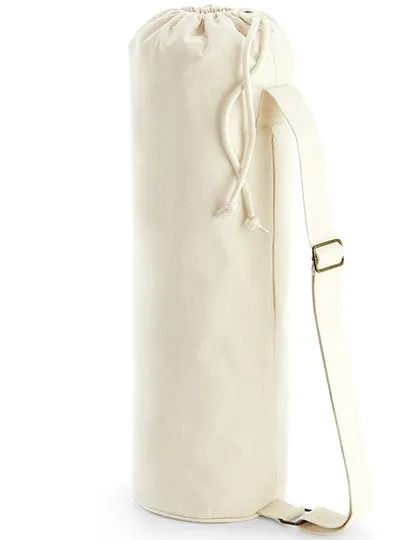 Westford Mill Organic Cotton Yoga Mat Bag with Zip, Natural 19 x 69 x 19 cm, WM816