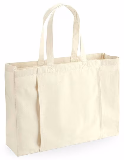 Westford Mill Borsa porta tappetino yoga "Strandyoga" in Cotone Biologico, Natural 50 x 36 x 13 cm, WM818
