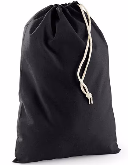 Westford Mill Sac de Gym en Coton Recyclé avec Cordons de Serrage, Natural XXS (10 x 15 cm), WM915