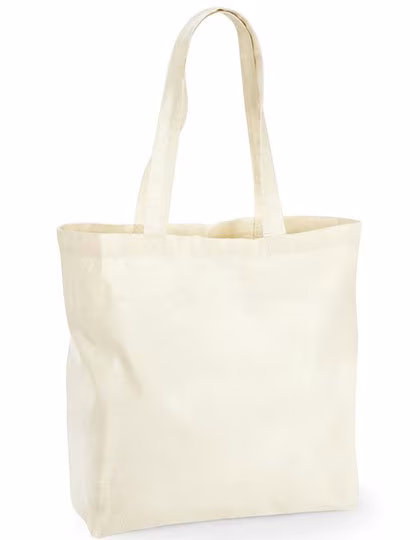 Westford Mill Maxi Sac en Coton Recyclé 18L, Natural 35 x 39 x 13.5 cm, WM925