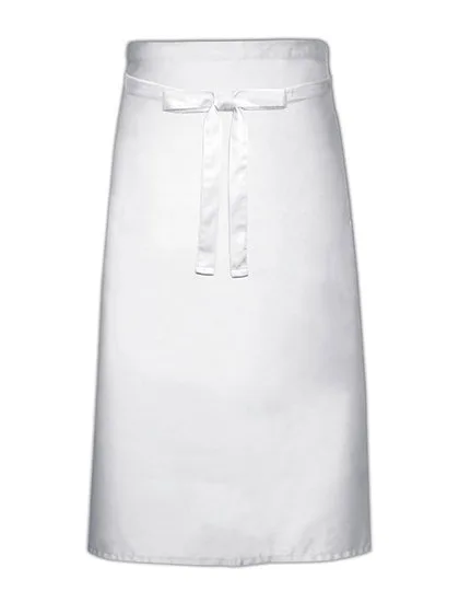 Link Kitchen Wear Easy-Care Catering Apron XL 70x120 cm, White 70 x 120 cm, X1000