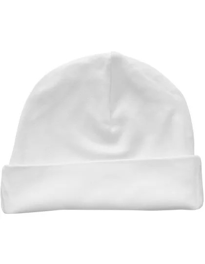 Link Kids Wear Mütze aus Bio-Baumwolle für Kinder, White One Size, X10001