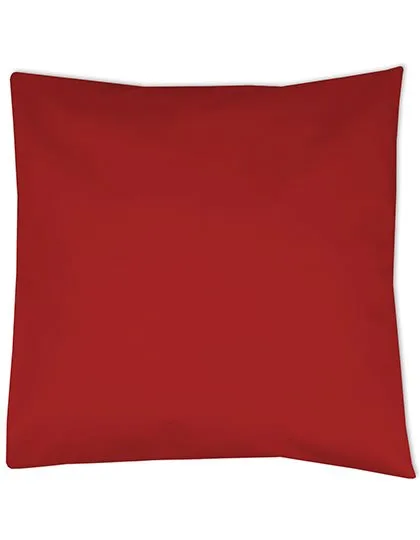 Link Kitchen Wear Kissenbezug 2/1-Twill mit Hotelverschluss, Strawberry Red (ca. Pantone 186) 40 x 40 cm, X1001