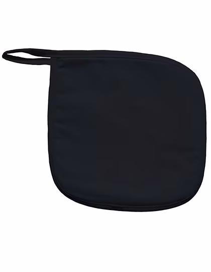 Link Kitchen Wear Heat-Resistant Pot Holders 20x20 cm, Black 20 x 20 cm, X1006