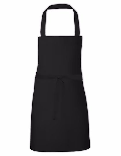 Link Kitchen Wear Klassische Kinder-Grillschürze aus Baumwolle, Black 60 x 50 cm, X1009