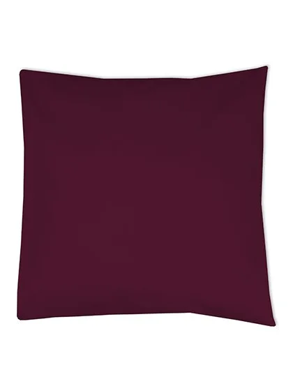 Link Kitchen Wear Baumwoll-Kissenbezug mit Hotelverschluss, Bordeaux 40 x 40 cm, X1010