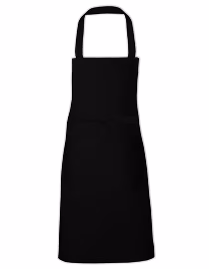 Link Kitchen Wear Cotton Hobby Apron Black 80 x 70 cm (X1012), X1012