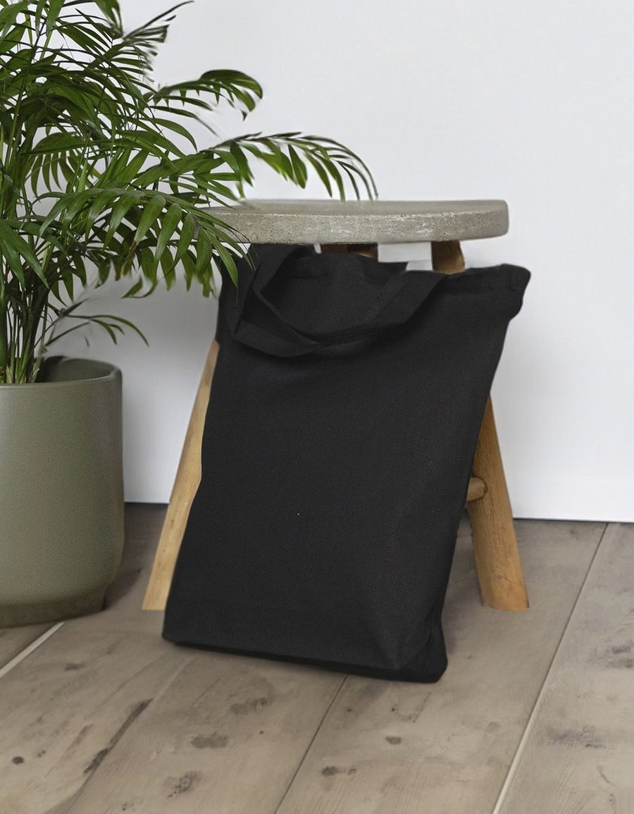 Halink Borsa in cotone canvas pesante, Natural 42 x 38 x 10 cm, X1052