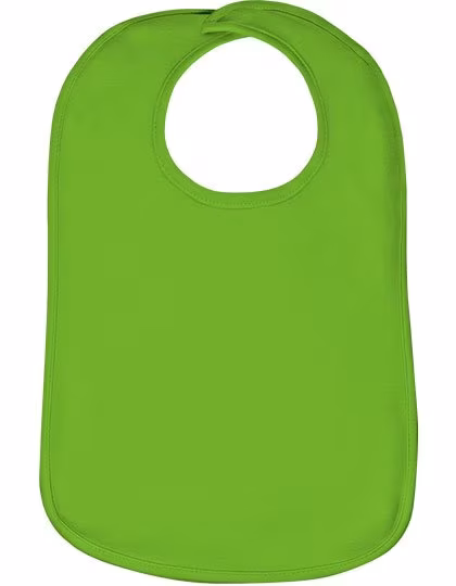 Link Kids Wear Organic Cotton Kids Bib Olli 01, White One Size, X11001