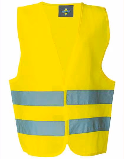 Neon Hi-Vis Vest with Reflective Stripes